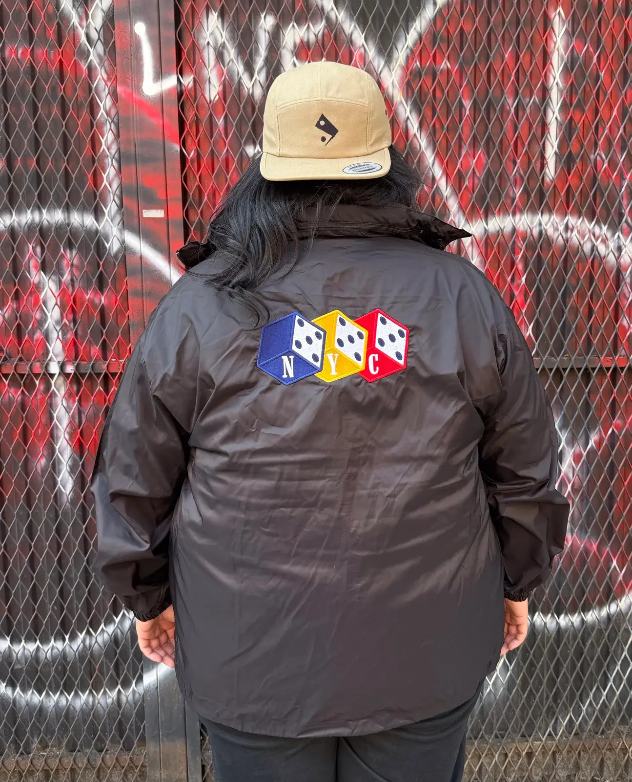 3 Dice Unisex windbreaker